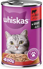 Whiskas Minced Beef In Can 1x400gm