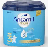 Aptamil Advance Vanilla flavour 1-3 years-400gm
