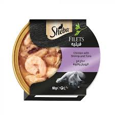 Sheba Filets Chicken With Shrimp & Tuna 1x60gm