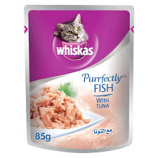 Whiskas Purrfectly Fish Tuna 85gm