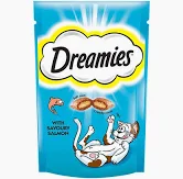 Dreamies With Scrumptious Salmon Flavour 1x60gm