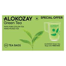 Alokozay Green Tea 100 Tea bags
