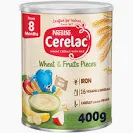 Nestle Cerelac Wheat and Fruits 8+ Months/400g
