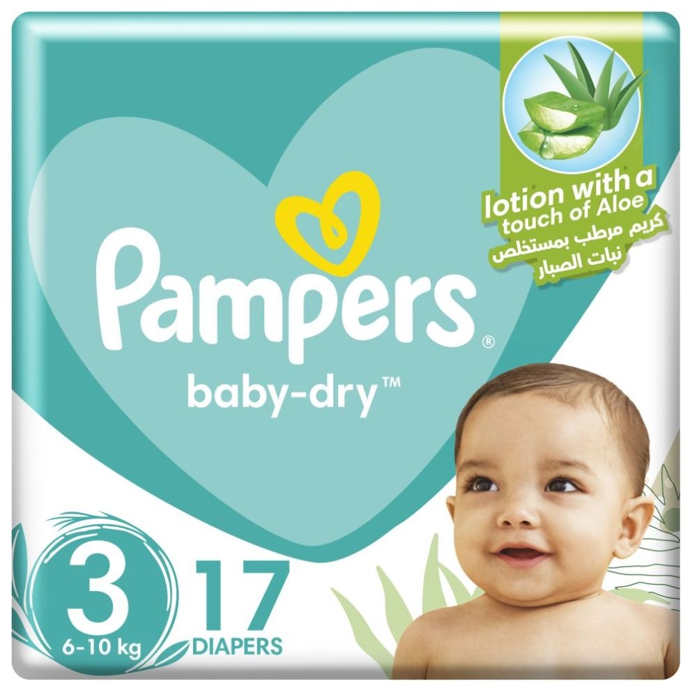 Pampers Baby Dry-size 3, 17pcs (6-10kg)