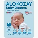 Alokozay Baby Diapers-size 1, 21pcs (2-5kg)