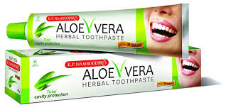 KP NAMBOODIRIS ALOE VERA TOOTHPASTE 125GM