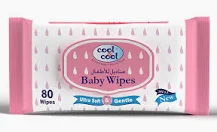 Cool & Cool Baby Wipes Soft(80pc)