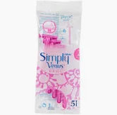 GILLETTE SIMPLY VENUS 5PC