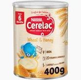Nestle Cerelac Wheat and Honey 6+ Months/400g