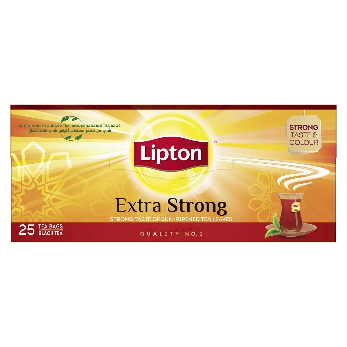 Lipton Extra Strong Black Tea 25 Teabags