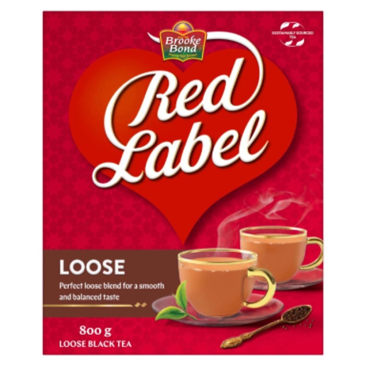 Brooke Bond Red Label Black Loose Tea 800gm