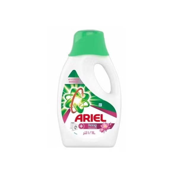 Ariel Liquid Laundry Detergent with Downy Front & Top Load 1 Ltr
