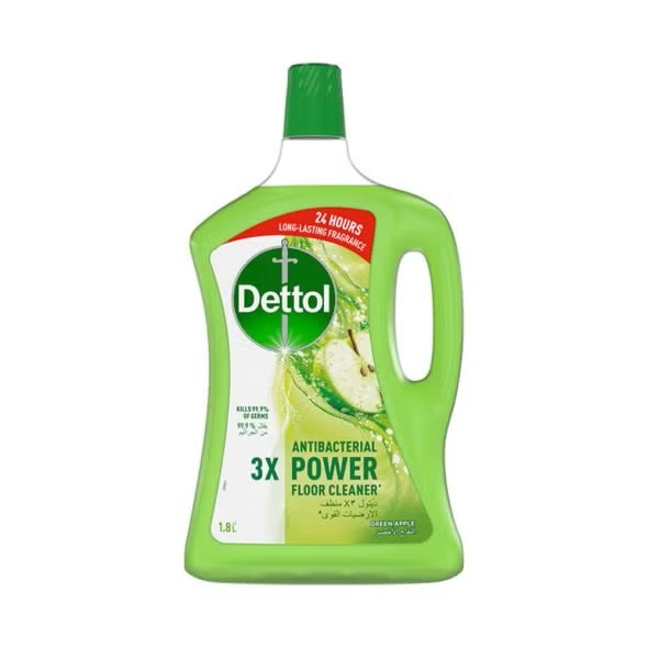 Dettol Floor Cleaner Green Apple 1.8L