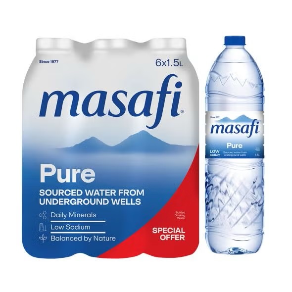 Masafi Mineral Water 1.5Lx6Pcs