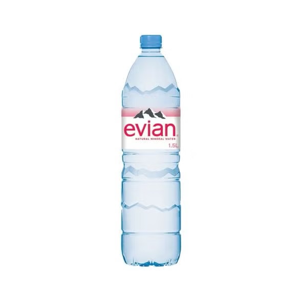 Evian Sunrise Natural Mineral Water 0.5L x 1 pcs