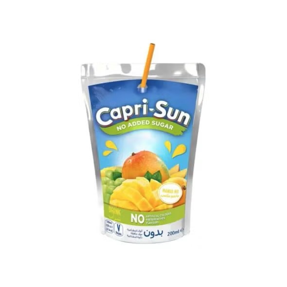 Capri-Sun No added sugar Mango Juice 200ml