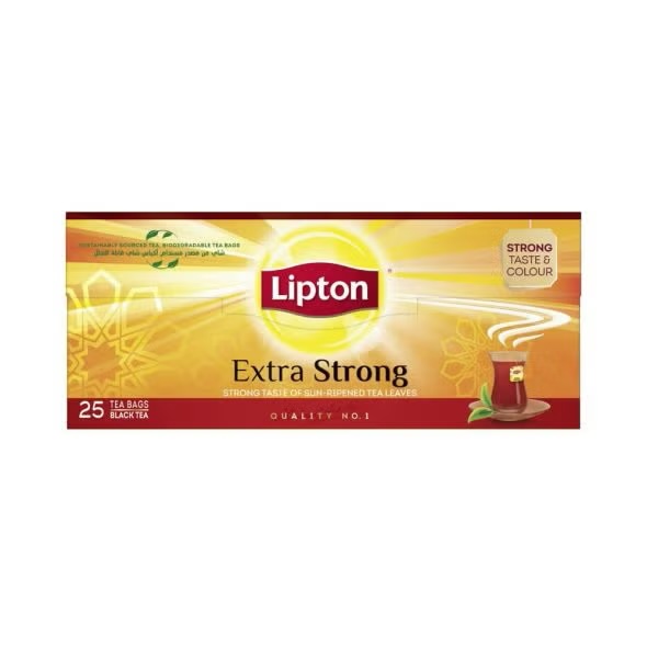 Lipton extra strong tea bag 25*2.2g