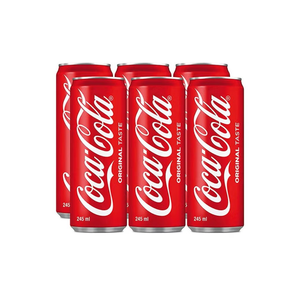 Coca Cola 6 x 245 ml / pack