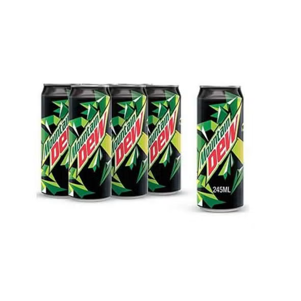 Mountain Dew 6 x 245 ml / can
