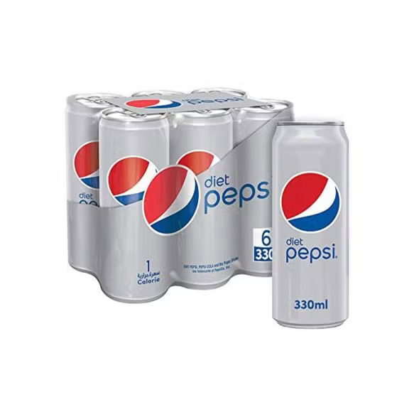 Diet Pepsi 6 × 330 ml / can