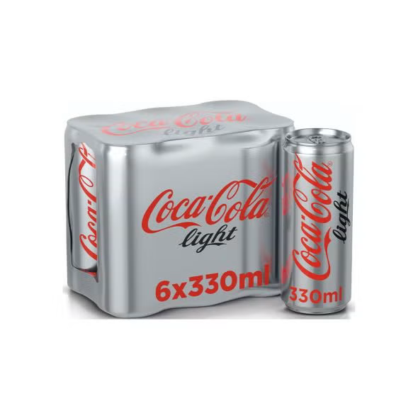 Coca Cola light 6 × 330 ml / pack