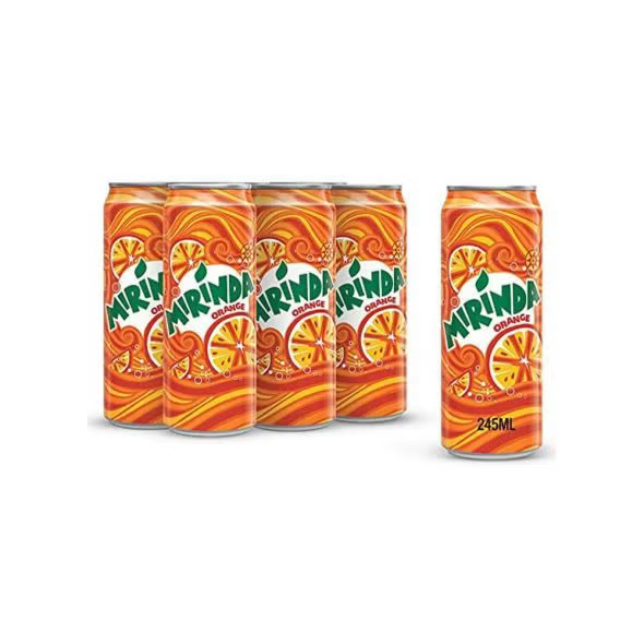 Mirinda 6 × 245 ml / pack