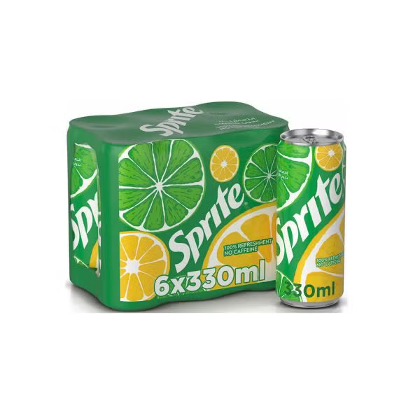 Sprite 6 × 330 ml / pack