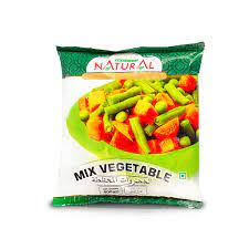 Natural Frozen Mix Vegetables 400g