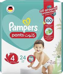 Pampers Pants-size 4, 24pcs (9-14kg)