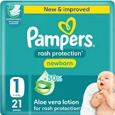 Pampers New Baby size 1-21pcs (2-5kg)