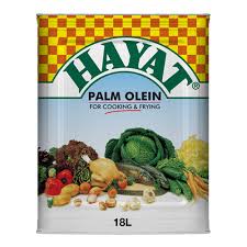Hayat Palm Oil Tin 18L