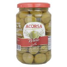 Acorsa Olives Green Plain 350gm
