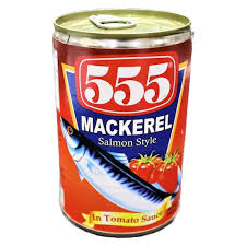 555 Mackeral Salmon Style in Tomato Hot Sauce 425