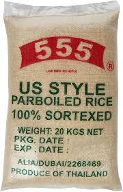 555 Para Boiled Rice 20kg