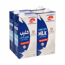 Al Ain Long Life Milk 1Lx4
