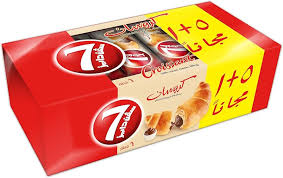 7 Days Croissant Cocoa Cream Filling 330g(5+1pc)