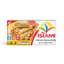 Al Islami Chicken Spring Rolls 8pcs 240g