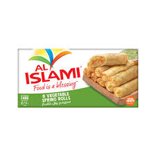 Al Islami Vegetable Spring Rolls 8pcs 240g