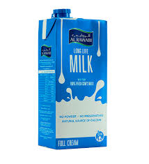 Al Rawabi Full Fat Long Life Milk 1L