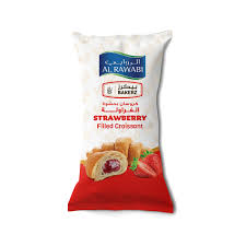 Al Rawabi Strawberry Filled Croissant 55g