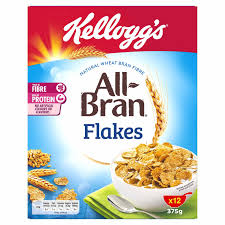 All  Bran Flakes Natural Wheat 375g