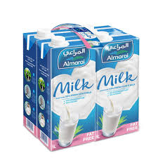 Almarai Milk Fat Free Milk 1Lx4