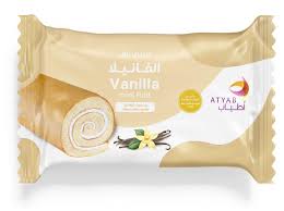 Atyab Vanilla Mini Roll Cake 3x20g