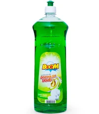 Boom Dishwash Liquid Green Apple 1000ml