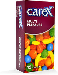 Carex Multi Pleasure Flavours 12 Condoms