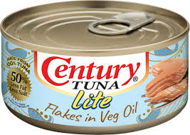 Century Tuna Lite Flakes in Vegetable Oil 180g