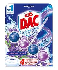 Dac Toilet Rim Block Lavender
