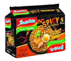 Indomie Instant Noodles Spicy Gourmet Flavour 5x90g