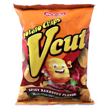 Jack ‘n Jill V cut Potato Chips Spicy Barbecue Flavor 60 g