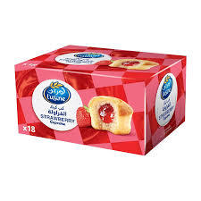 Lusine Strawberry Cup Cake 10pcs